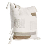 MP Packer Ivory 22x22 Throw Pillow (Set of 2) by Classic Home at Eve Furniture