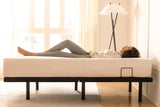 MS600 Black Split California King Adjustable Base by Mlily at Eve Furniture
