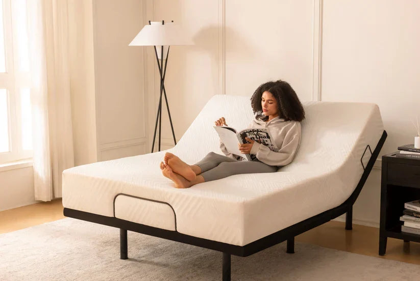 MS600 Black Twin XL Adjustable Base by Mlily at Eve Furniture