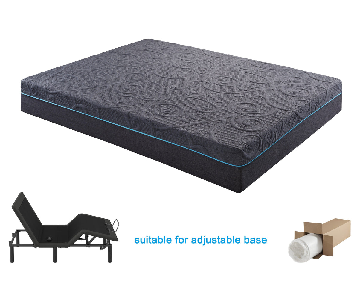 MT-H08F 8" Full Gel-Infused Memory Foam Hybrid Mattress by Homelegance at Eve Furniture