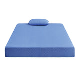 MT-PG07BLF 7" Blue Full Gel-Infused Memory Foam Mattress Set by Homelegance at Eve Furniture