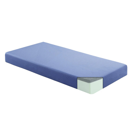 MT-PG07BLF 7" Blue Full Gel-Infused Memory Foam Mattress Set by Homelegance at Eve Furniture