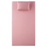 MT-PG07PKT 7" Pink Twin Gel-Infused Memory Foam Mattress and Pillow Set by Homelegance at Eve Furniture