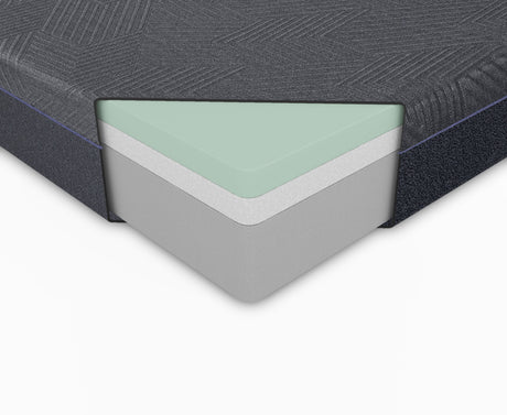 MT-UNG11F 11" Full Green Tea Gel-Infused Memory Foam Mattress by Homelegance at Eve Furniture