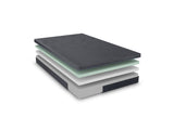 MT-UNG11Q 11" Queen Green Tea Gel-Infused Memory Foam Mattress by Homelegance at Eve Furniture