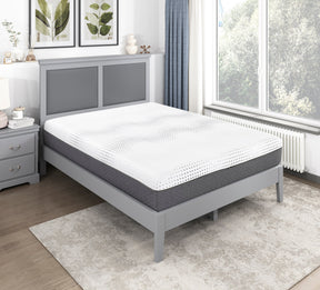 MT-UNH12Q 12" Queen Green Tea Gel-Infused Memory Foam Hybrid Mattress by Homelegance at Eve Furniture