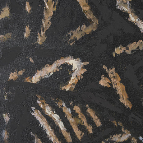 Mud Cloth Head Scarf II by Mercana Studio a Hand Embellished Textured Framed Canvas by Mercana at Eve Furniture