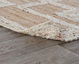 Muda Natural/Ivory Rug by Classic Home at Eve Furniture