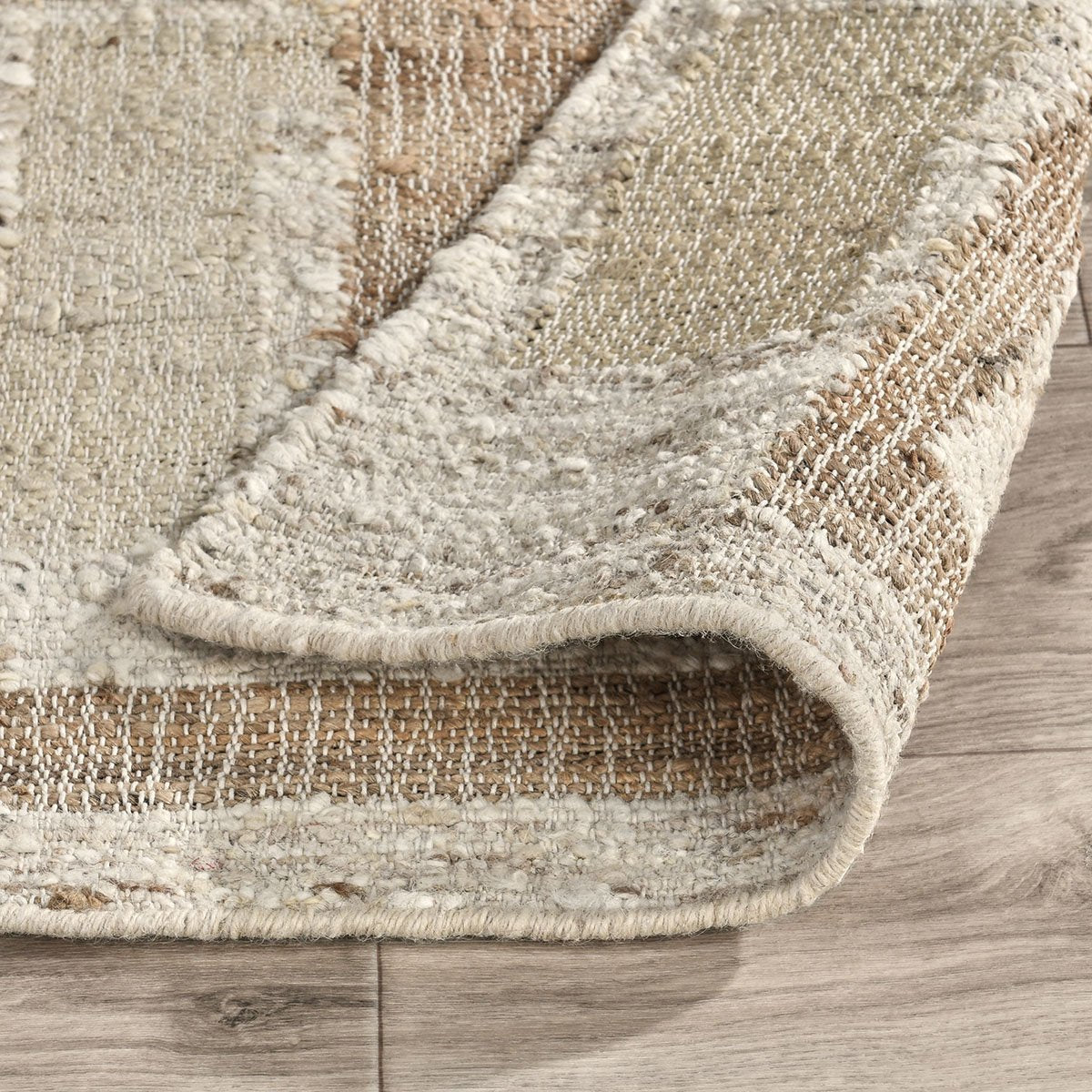 Muda Natural/Ivory Rug by Classic Home at Eve Furniture