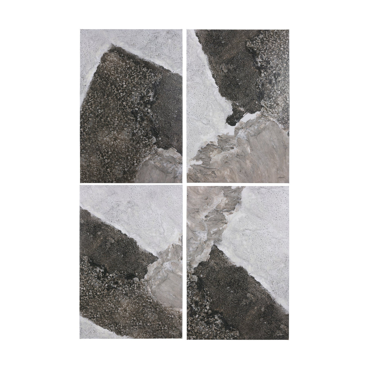 Mudslide I by Mercana Studio a Hand Embellished Textured Canvas by Mercana at Eve Furniture