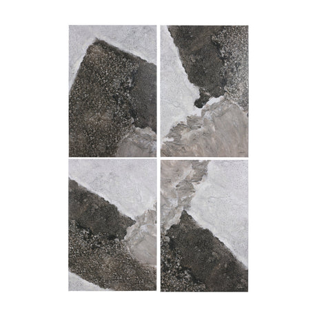 Mudslide I by Mercana Studio a Hand Embellished Textured Canvas by Mercana at Eve Furniture