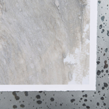 Mudslide I by Mercana Studio a Hand Embellished Textured Framed Art Print Matted under Glass by Mercana at Eve Furniture