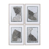 Mudslide I by Mercana Studio a Hand Embellished Textured Framed Art Print Matted under Glass by Mercana at Eve Furniture