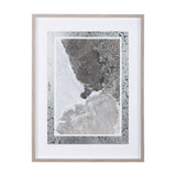 Mudslide I by Mercana Studio a Hand Embellished Textured Framed Art Print Matted under Glass by Mercana at Eve Furniture