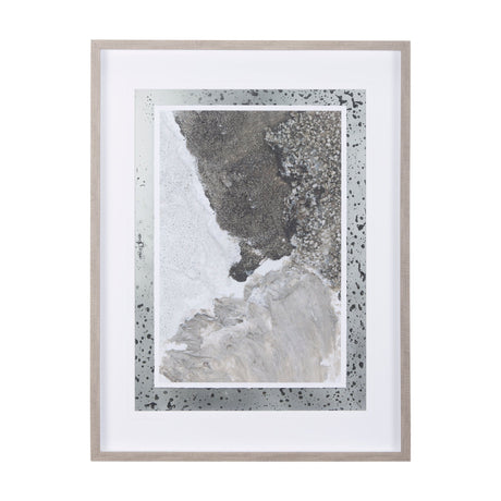Mudslide I by Mercana Studio a Hand Embellished Textured Framed Art Print Matted under Glass by Mercana at Eve Furniture