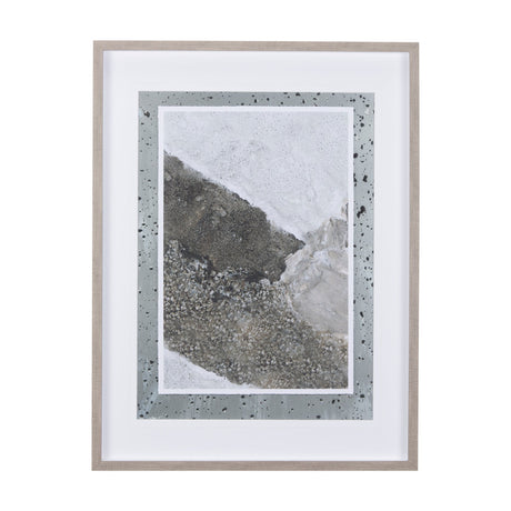 Mudslide II by Mercana Studio a Hand Embellished Textured Framed Art Print Matted under Glass by Mercana at Eve Furniture
