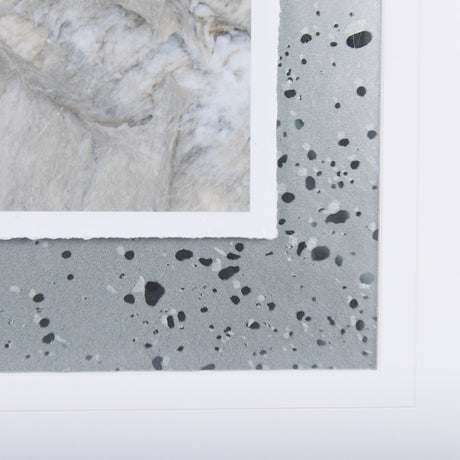 Mudslide III by Mercana Studio a Hand Embellished Textured Framed Art Print Matted under Glass by Mercana at Eve Furniture