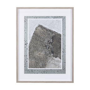 Mudslide III by Mercana Studio a Hand Embellished Textured Framed Art Print Matted under Glass by Mercana at Eve Furniture