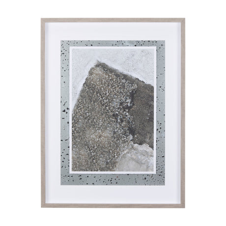 Mudslide III by Mercana Studio a Hand Embellished Textured Framed Art Print Matted under Glass by Mercana at Eve Furniture