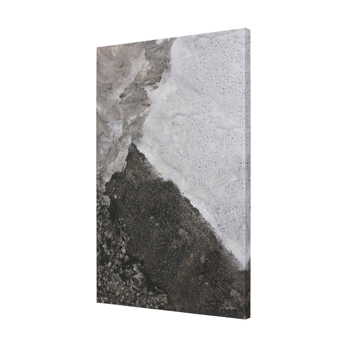 Mudslide IV by Mercana Studio a Hand Embellished Textured Canvas by Mercana at Eve Furniture