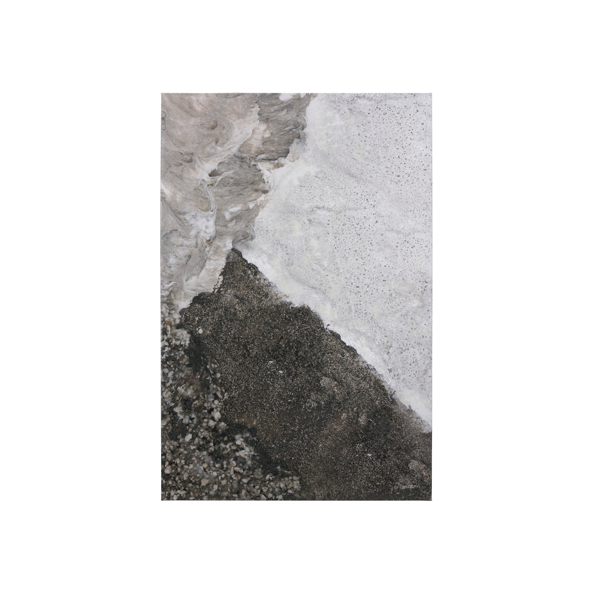 Mudslide IV by Mercana Studio a Hand Embellished Textured Canvas by Mercana at Eve Furniture