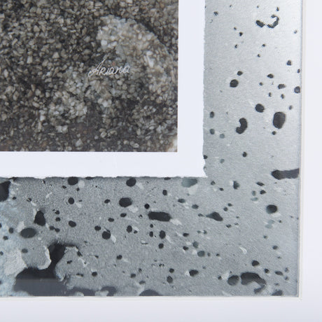 Mudslide IV by Mercana Studio a Hand Embellished Textured Framed Art Print Matted under Glass by Mercana at Eve Furniture