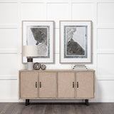 Mudslide IV by Mercana Studio a Hand Embellished Textured Framed Art Print Matted under Glass by Mercana at Eve Furniture