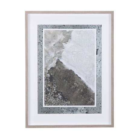 Mudslide IV by Mercana Studio a Hand Embellished Textured Framed Art Print Matted under Glass by Mercana at Eve Furniture