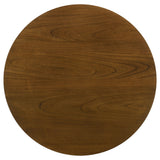 Mueller Brown And Beige 5-Piece 48-inch Round Dining Set by Coaster at Eve Furniture