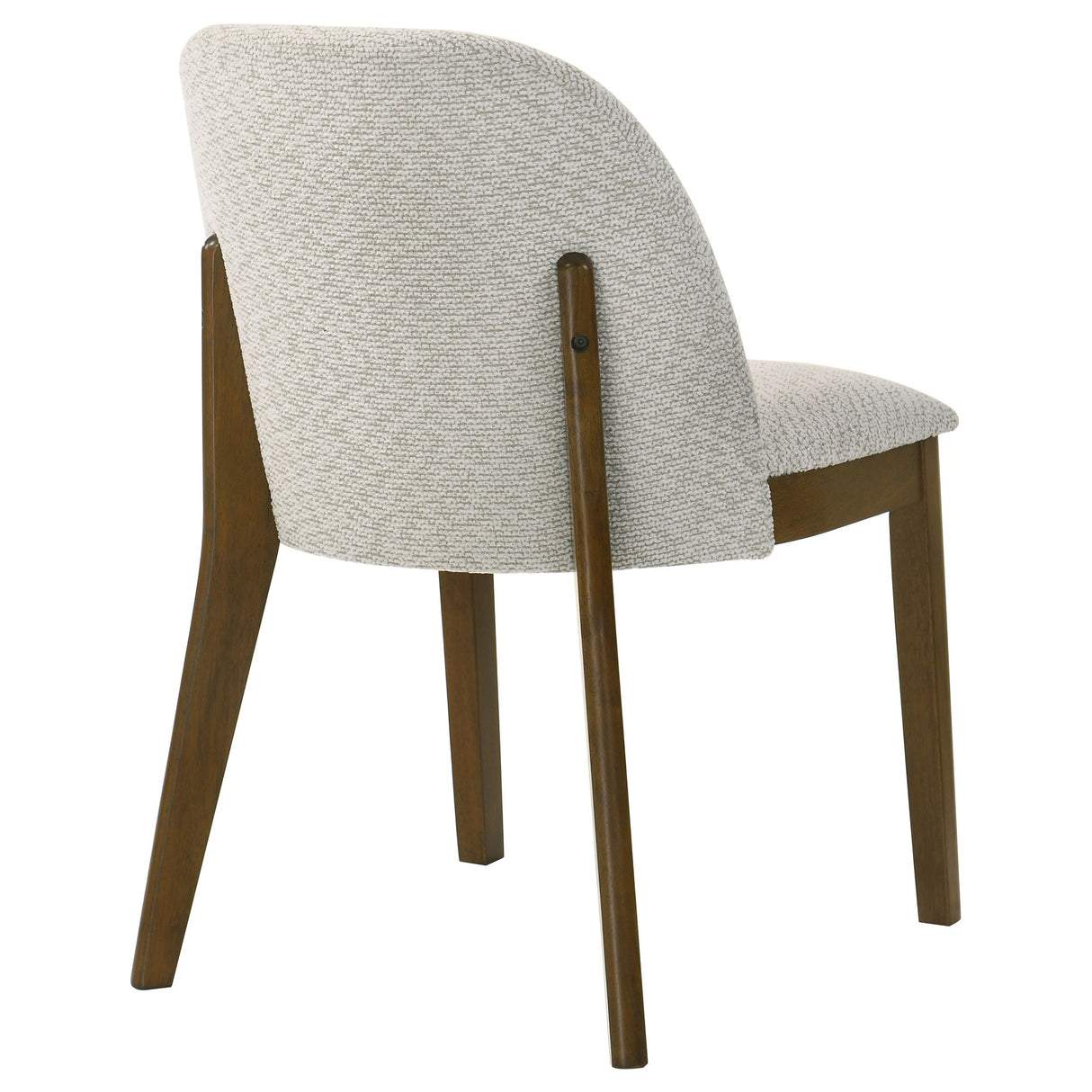 Mueller Brown And Beige Upholstered Dining Side Chair (Set Of 2) by Coaster at Eve Furniture