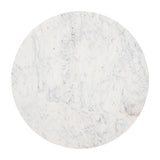 Mufid White & Black Bistro Table by Zuomod at Eve Furniture