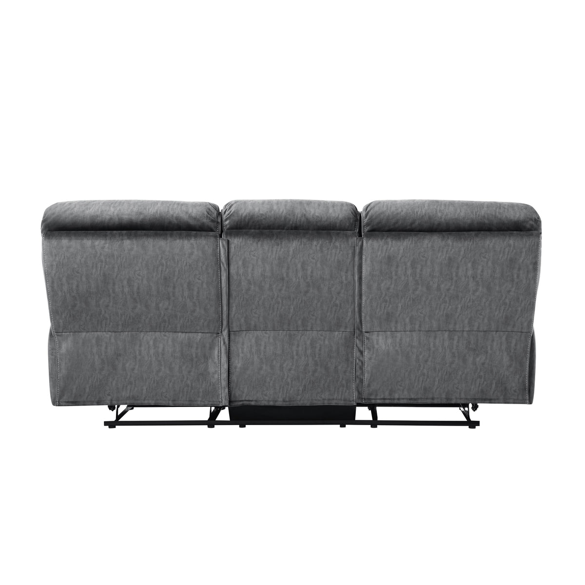 Muirfield Gray 2-Piece Double Reclining Set by Homelegance at Eve Furniture