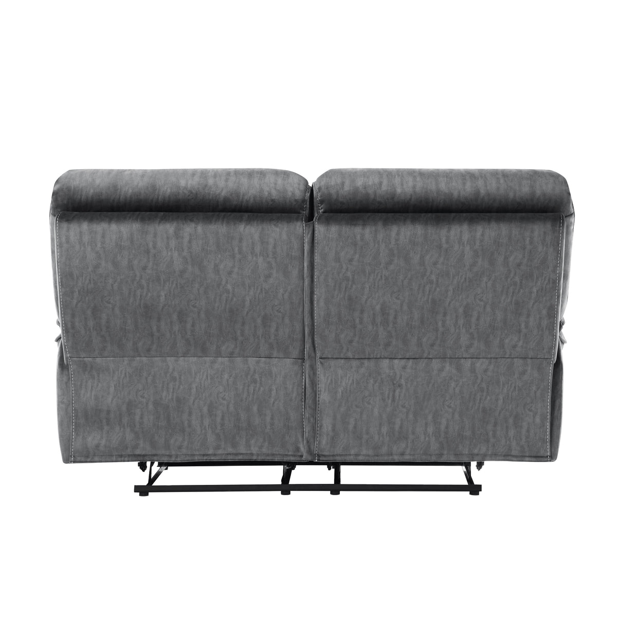 Muirfield Gray 2-Piece Double Reclining Set by Homelegance at Eve Furniture