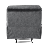 Muirfield Gray Reclining Chair by Homelegance at Eve Furniture
