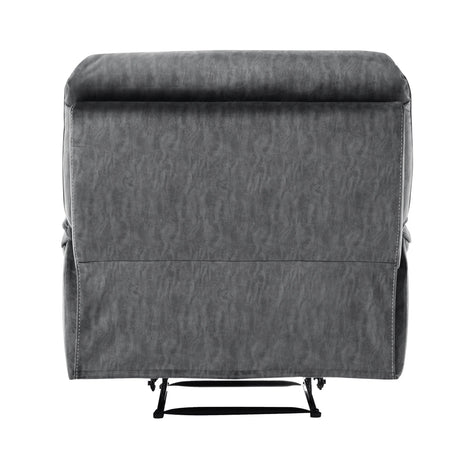 Muirfield Gray Reclining Chair by Homelegance at Eve Furniture