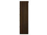 Mulberry 2.0 Sectional Wardrobe Closet in Brown by Manhattan Comfort at Eve Furniture