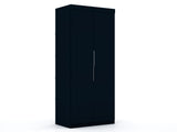 Mulberry 2.0 Sectional Wardrobe Closet in Tatiana Midnight Blue by Manhattan Comfort at Eve Furniture
