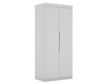 Mulberry 2.0 Sectional Wardrobe Closet in White by Manhattan Comfort at Eve Furniture