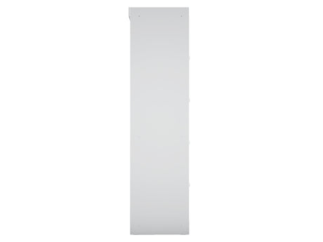 Mulberry Open 1 Sectional Closet in White by Manhattan Comfort at Eve Furniture