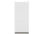 Mulberry Open 1 Sectional Closet in White by Manhattan Comfort at Eve Furniture