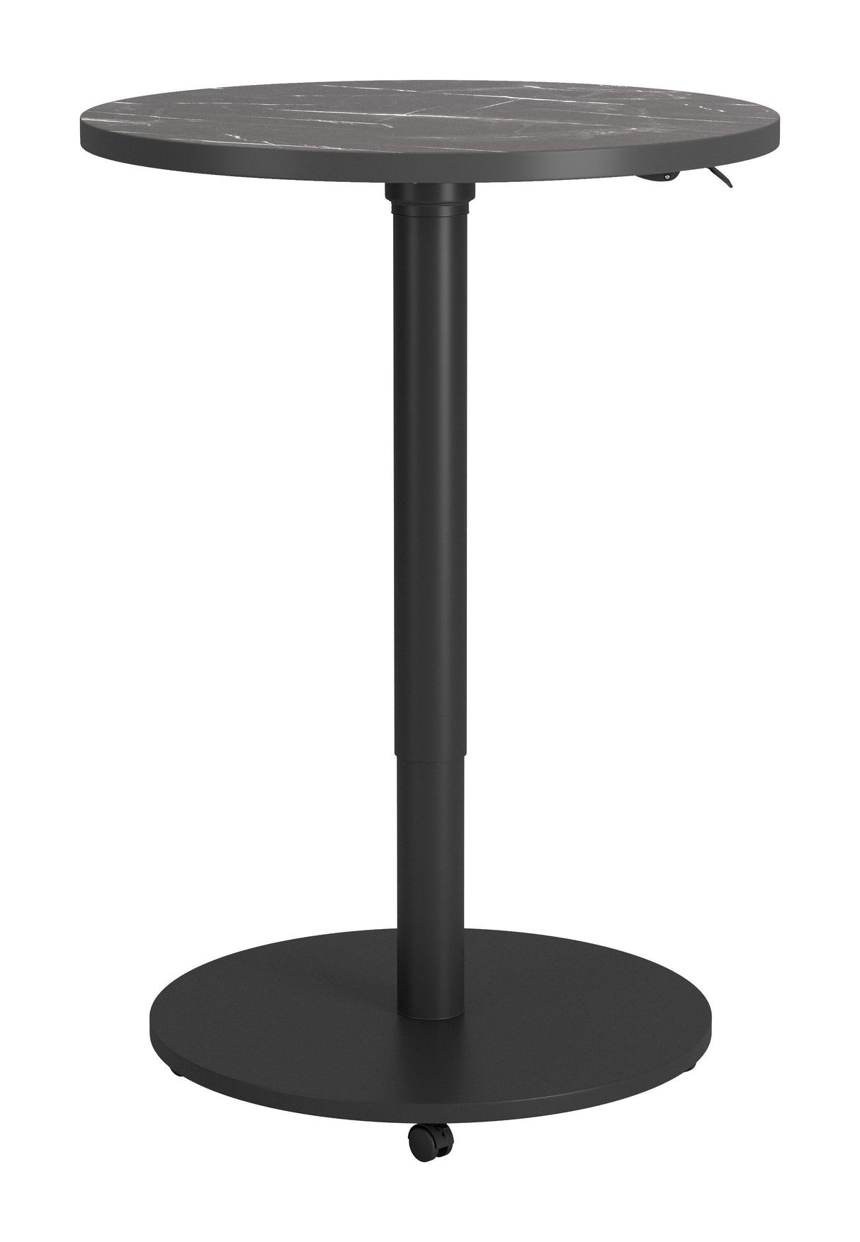 Mule Black Adjustable Bar Table by Zuomod at Eve Furniture