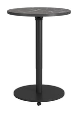 Mule Black Adjustable Bar Table by Zuomod at Eve Furniture