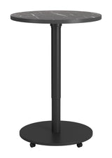 Mule Black Adjustable Bar Table by Zuomod at Eve Furniture