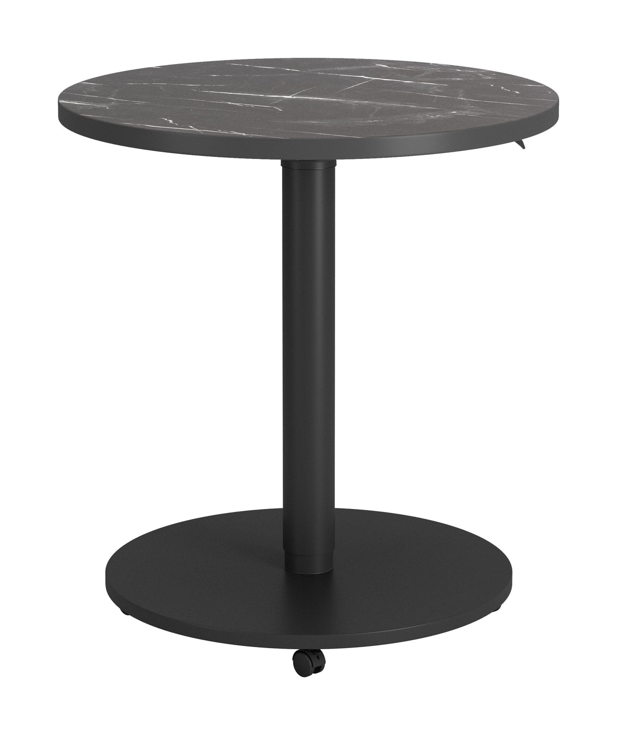 Mule Black Adjustable Bar Table by Zuomod at Eve Furniture