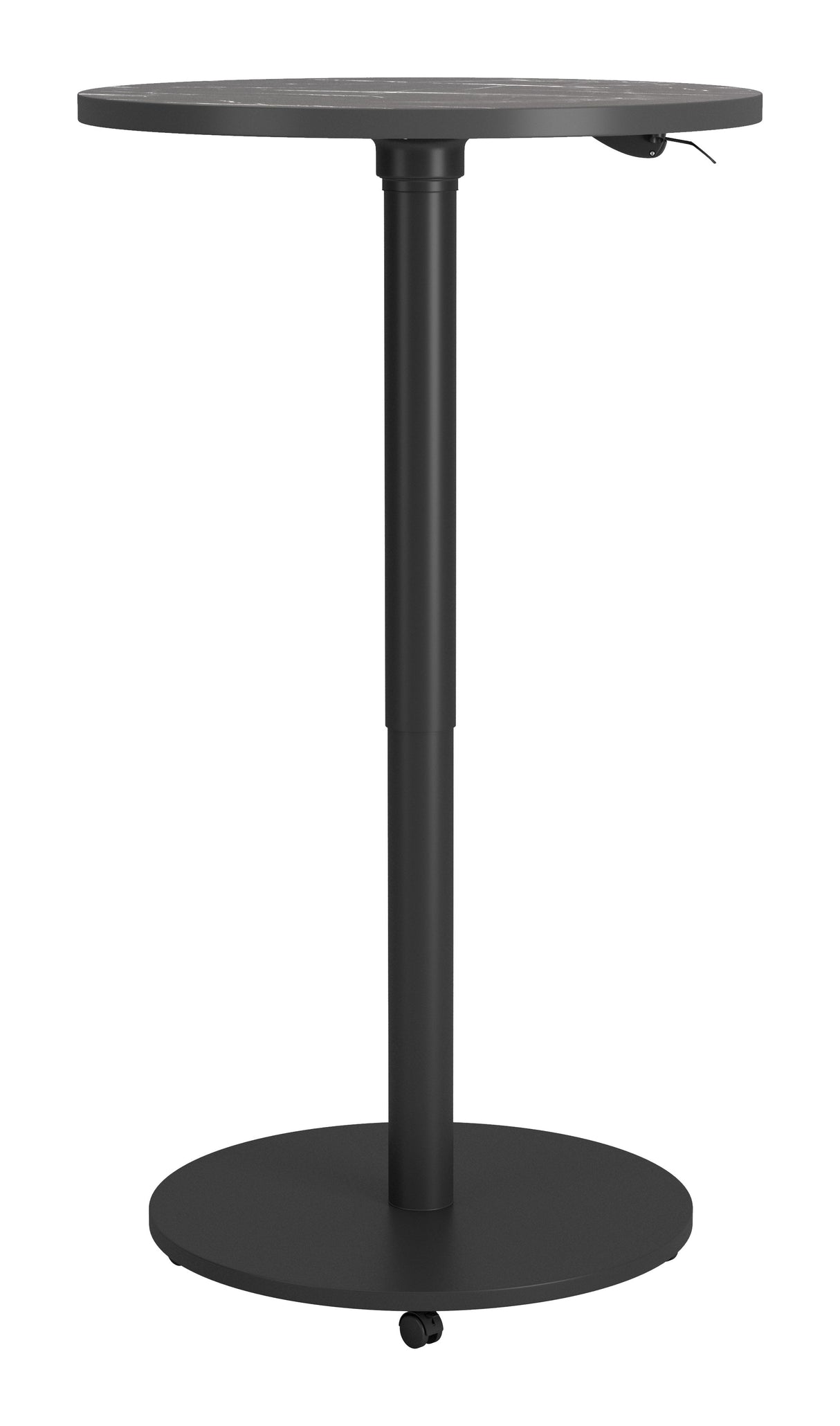 Mule Black Adjustable Bar Table by Zuomod at Eve Furniture