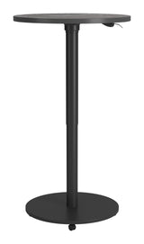 Mule Black Adjustable Bar Table by Zuomod at Eve Furniture