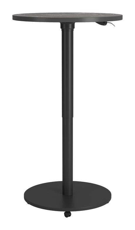 Mule Black Adjustable Bar Table by Zuomod at Eve Furniture