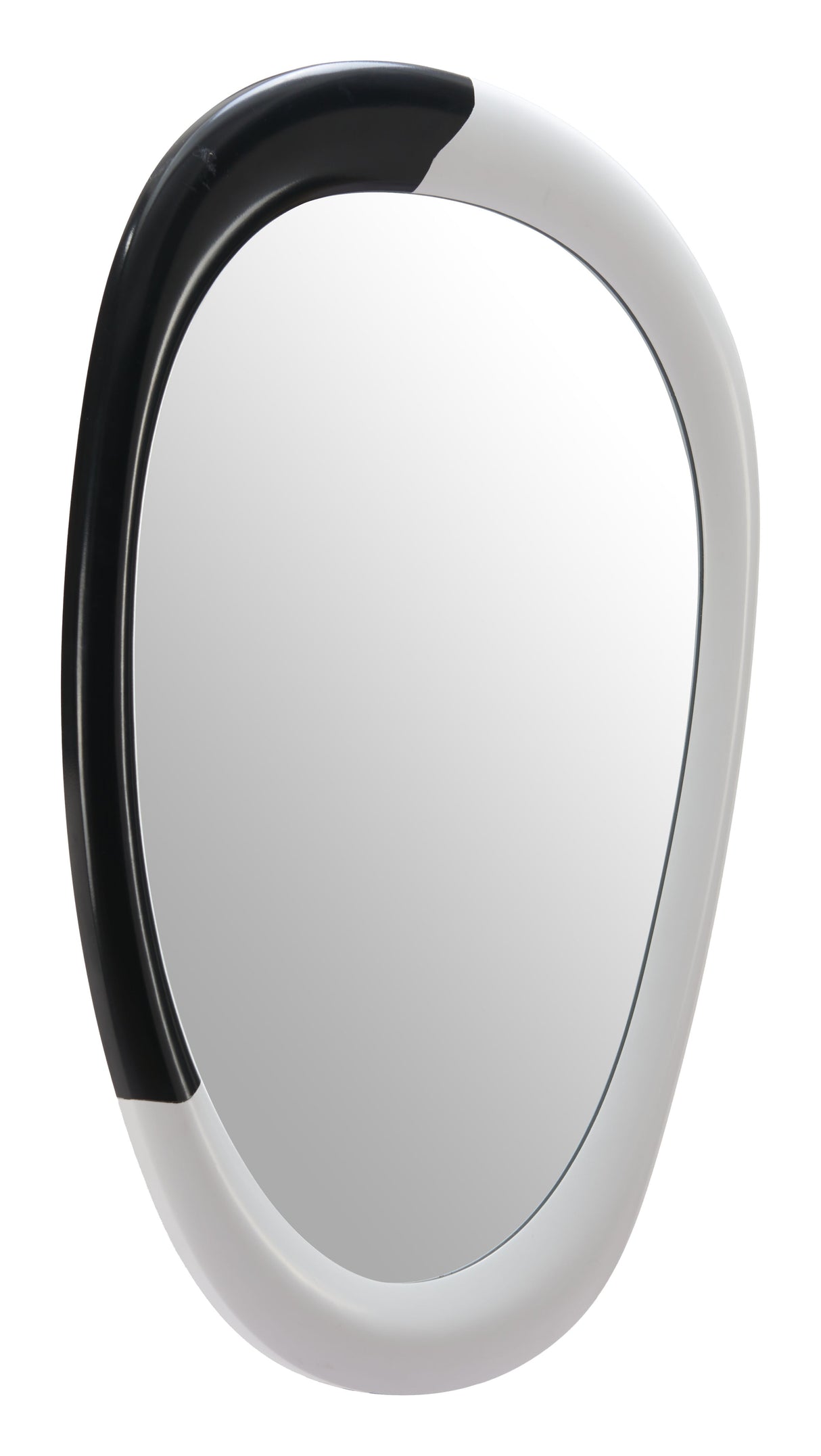 Muna White & Black Mirror by Zuomod at Eve Furniture