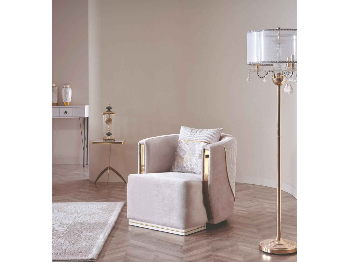 Munich Chair Cream by Furnia at Eve Furniture