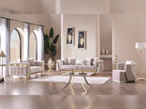 Munich Cream 3-pieces (Sofa & Loveseat & Chair) Living Room Set by Furnia at Eve Furniture